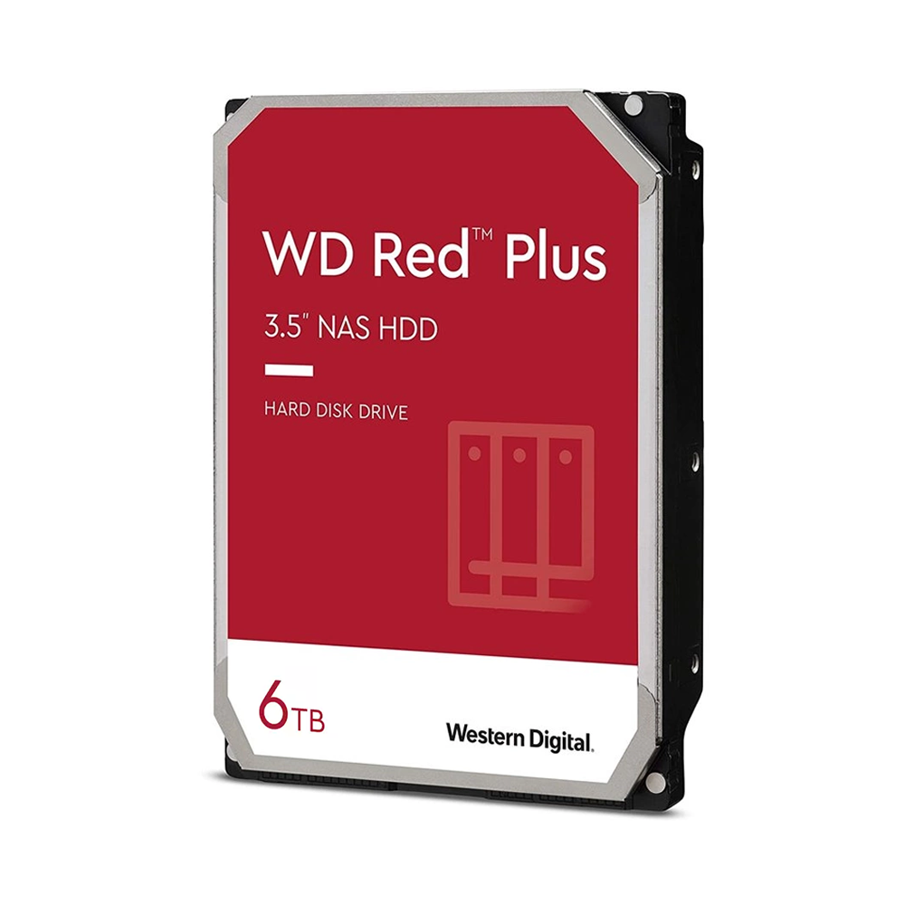 Ổ Cứng HDD WD Red Plus 6TB 5400RPM