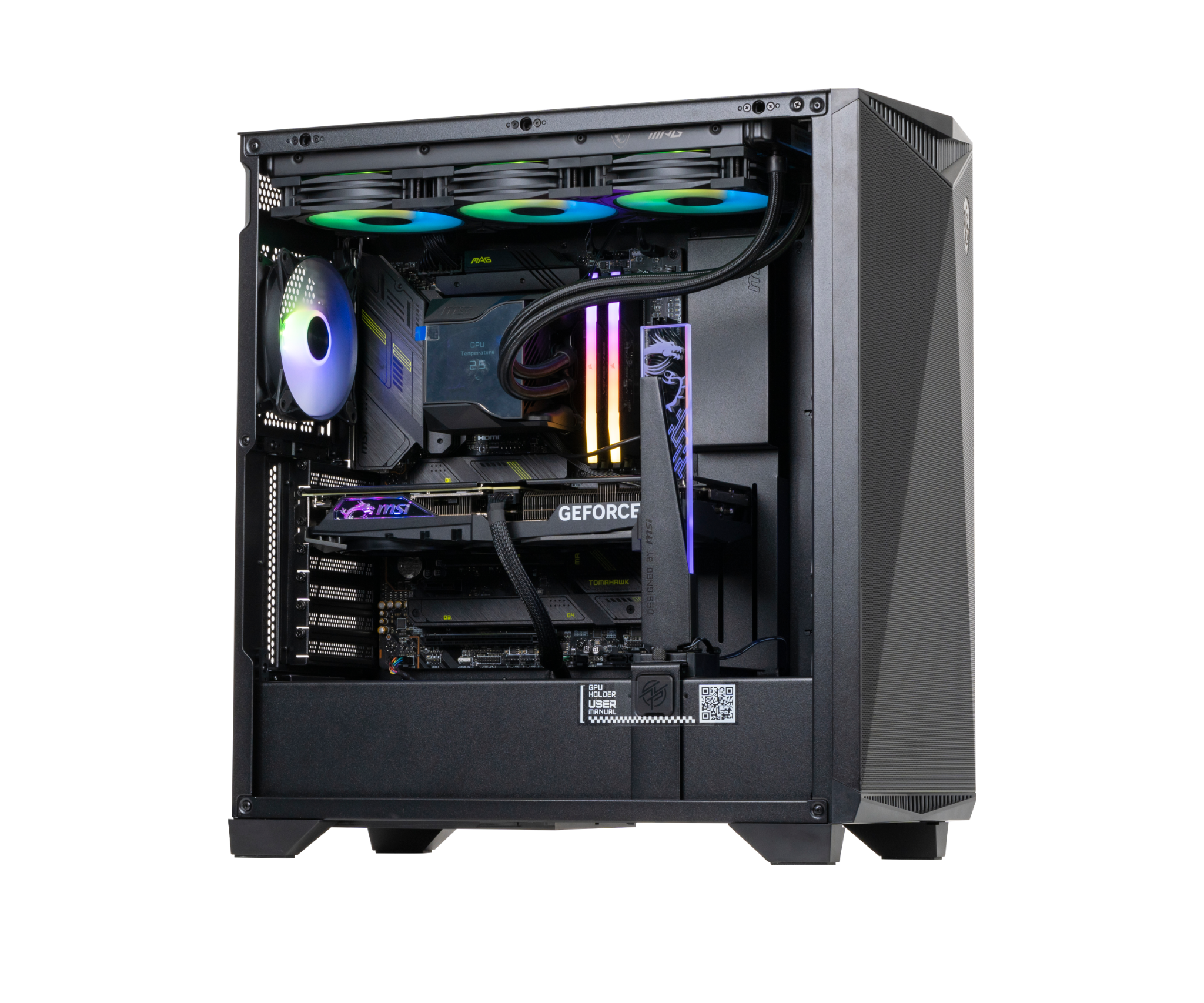 PC MAO AMD R7-9800X3D VGA RTX 5080 Powered by MSI