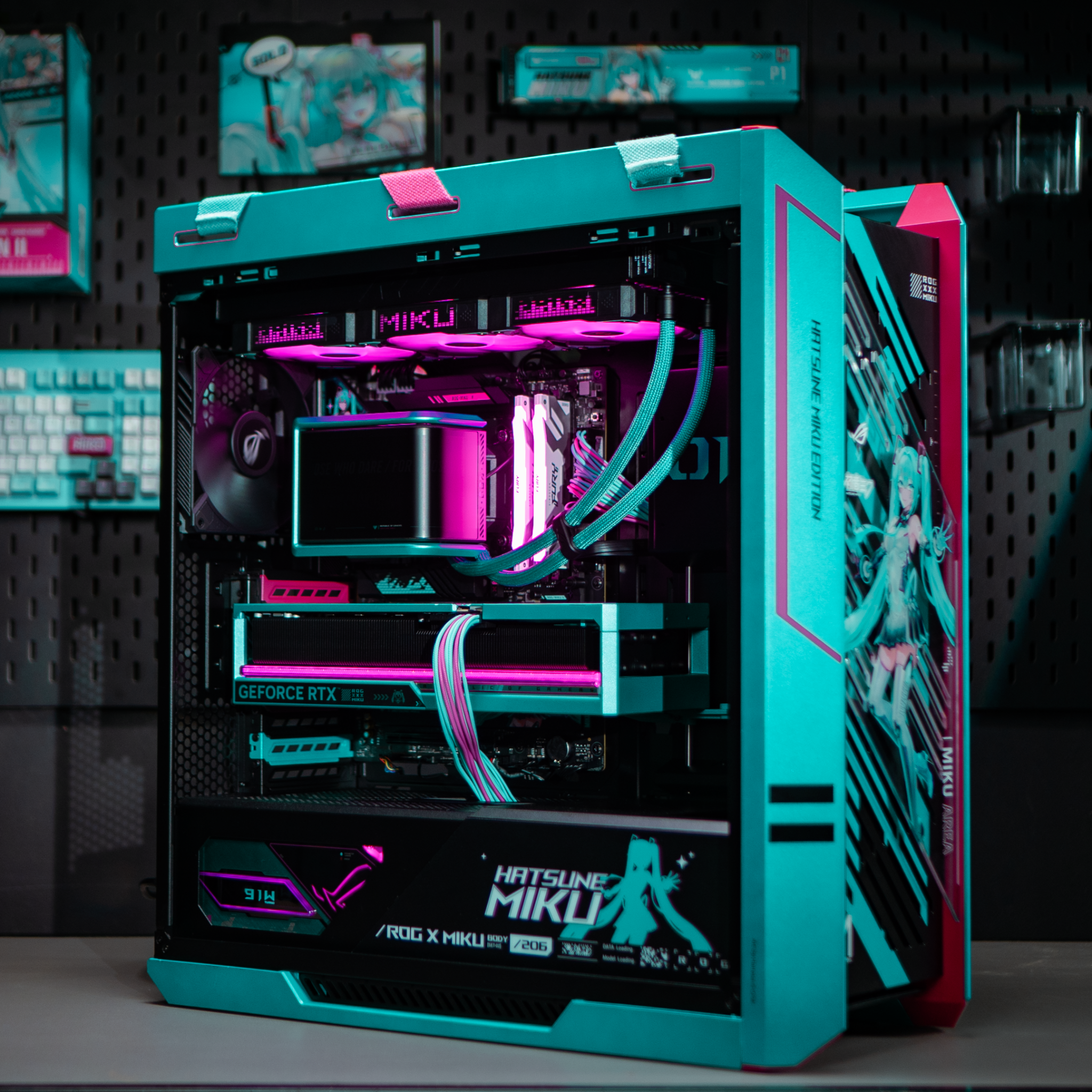 PC MAO x ASUS ROG Hatsune Miku Edition Ryzen 7 9800X3D - RTX 5080